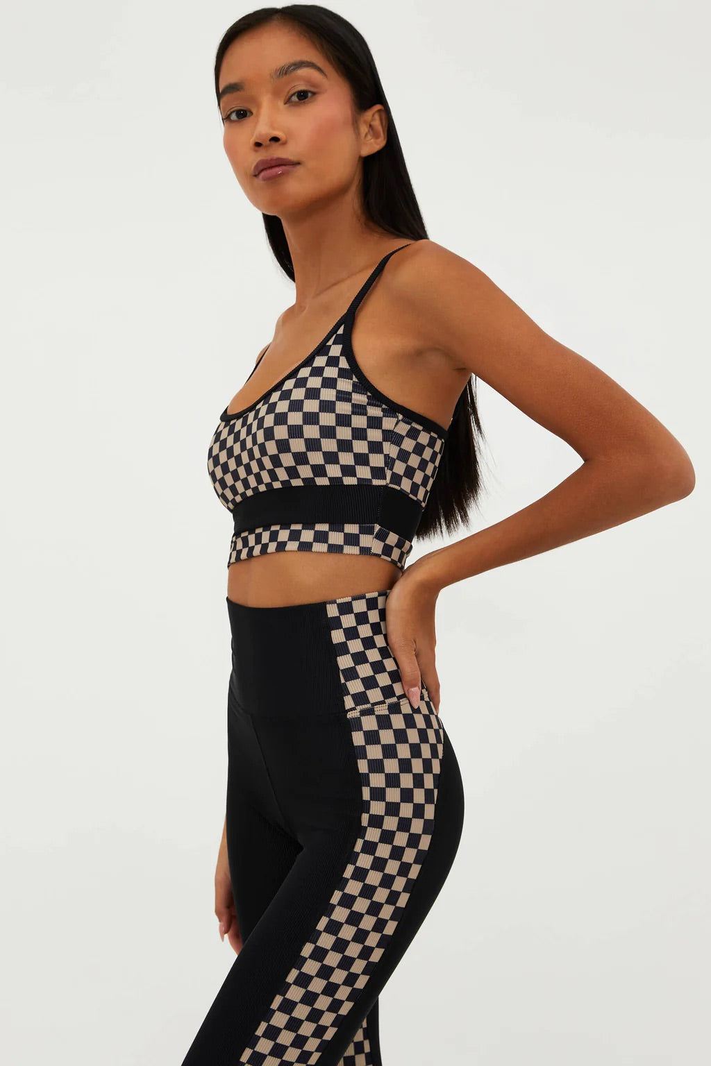 Beach RIOT check Active Bottoms