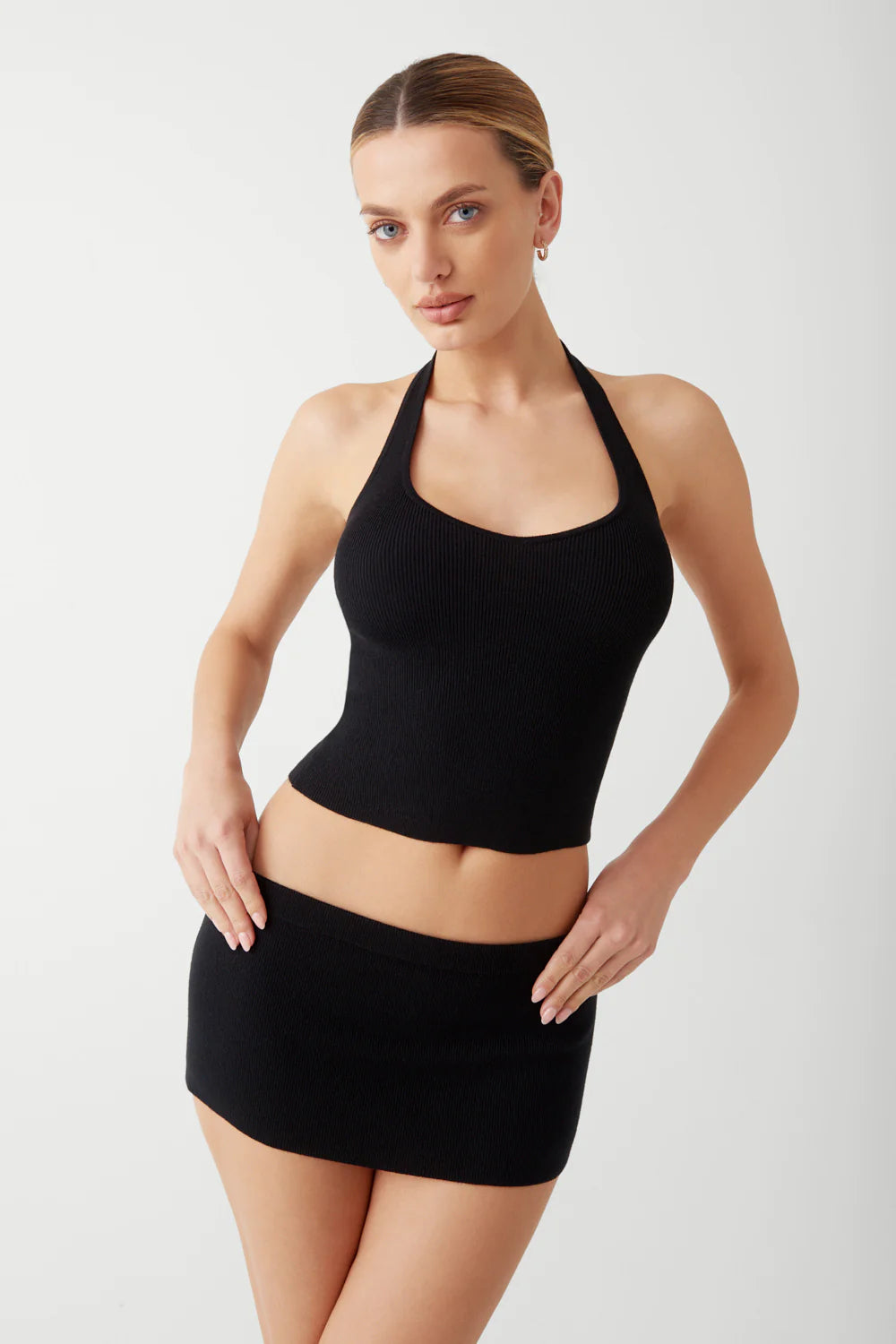 Frankie’s Bikinis Mariana knit halter