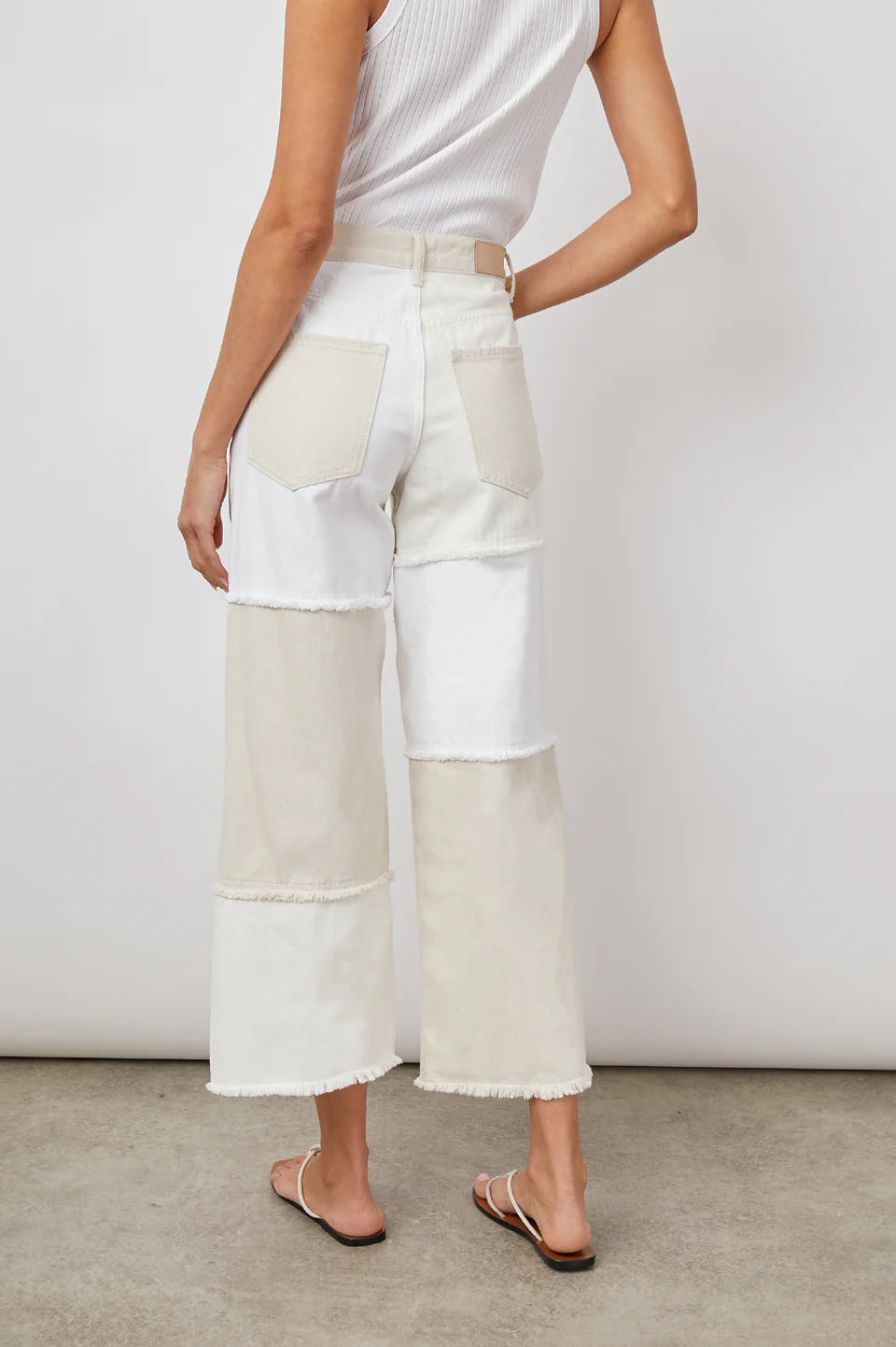 RAILS Getty Patchwork cropped Jeans