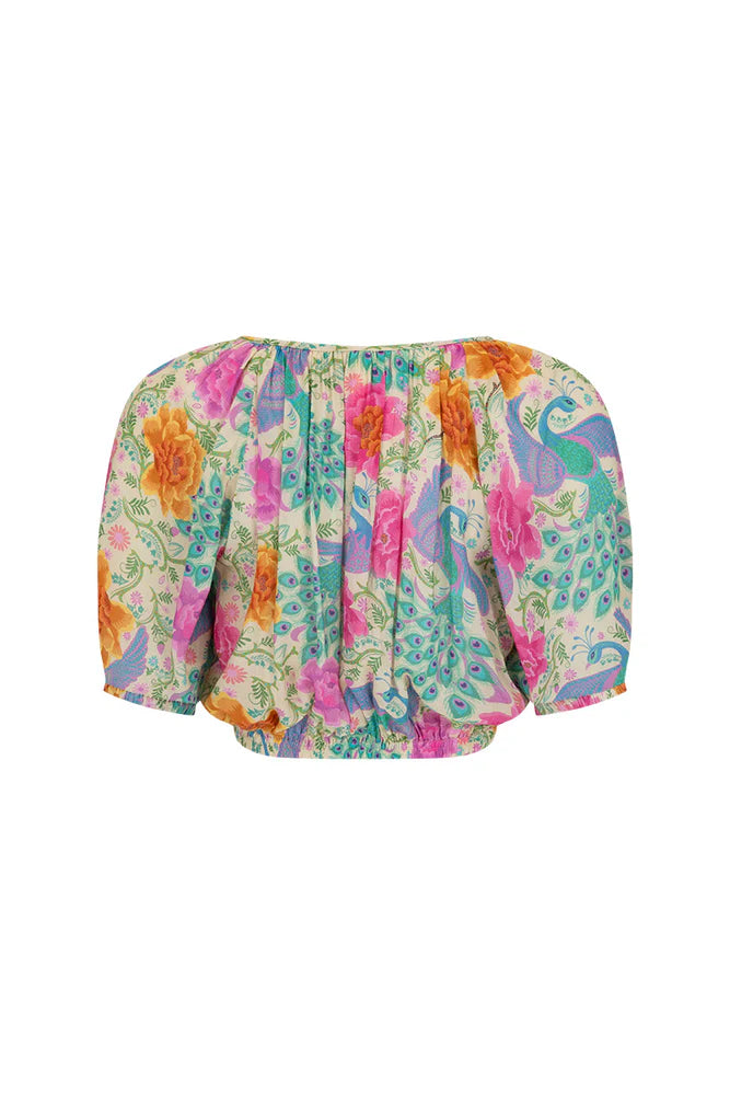 Spell Boheme Cropped Blouse