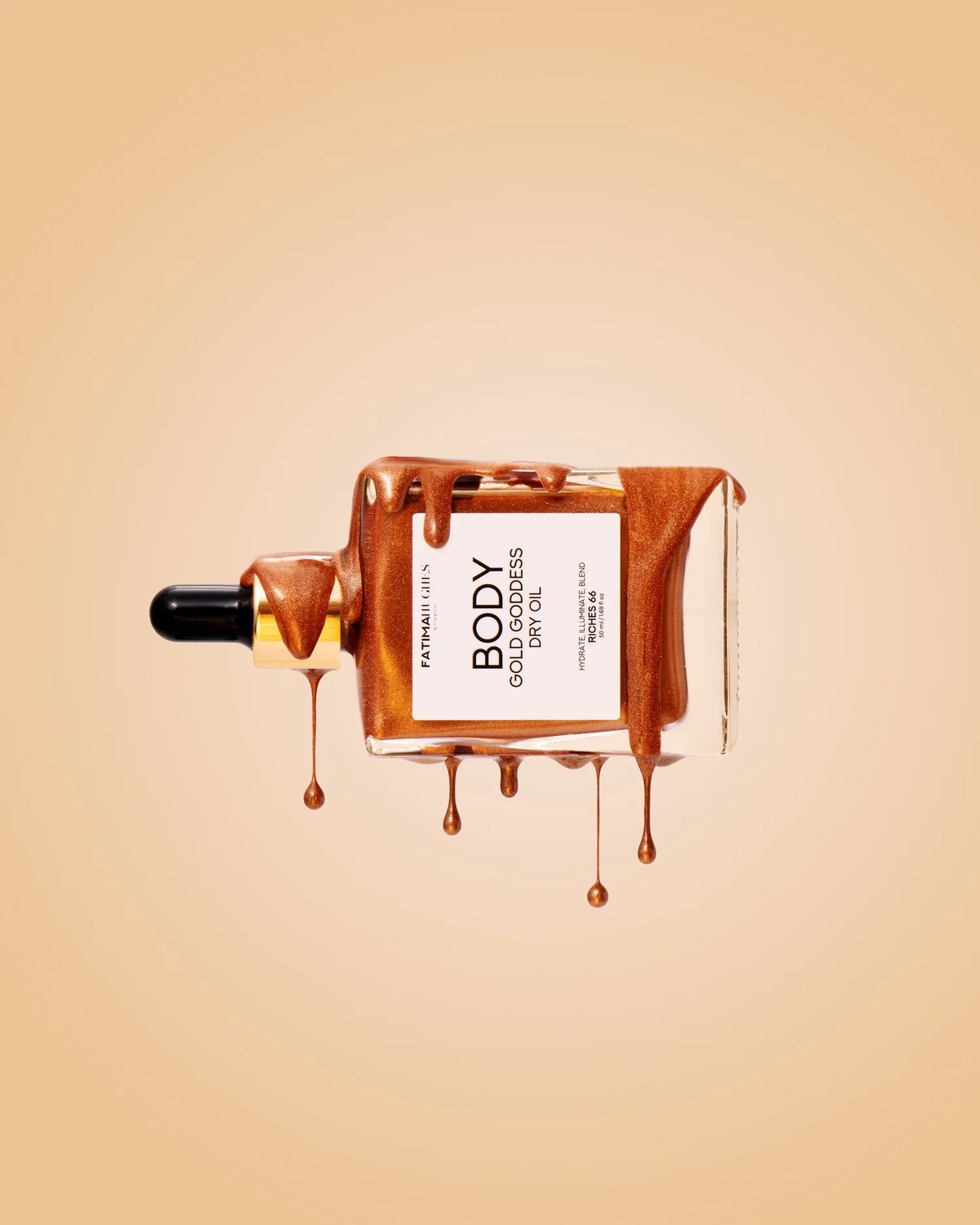 Fatima Hughes Body Gold Goddess Shimmer Dry Oil