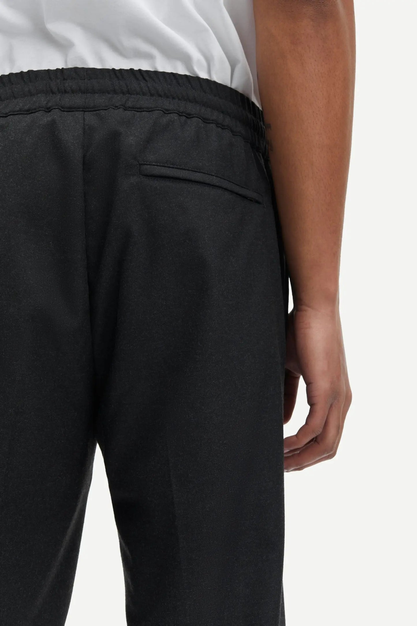 Samsoe Samsoe Smithy Trousers-grey Mel