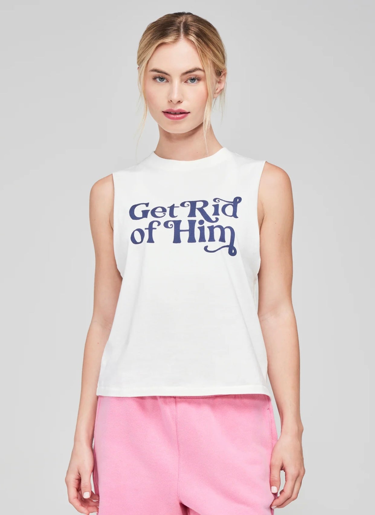 Wildfox Get Rid of Him Clean White