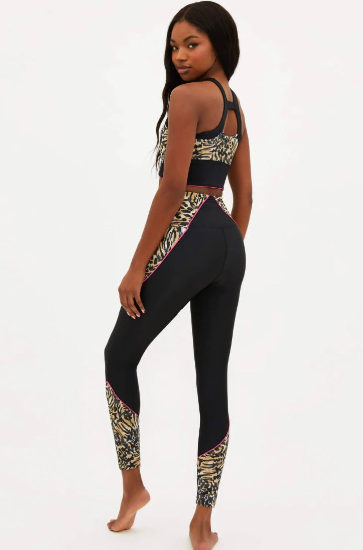 BEACH RIOT Armour LEOPARD leggings
