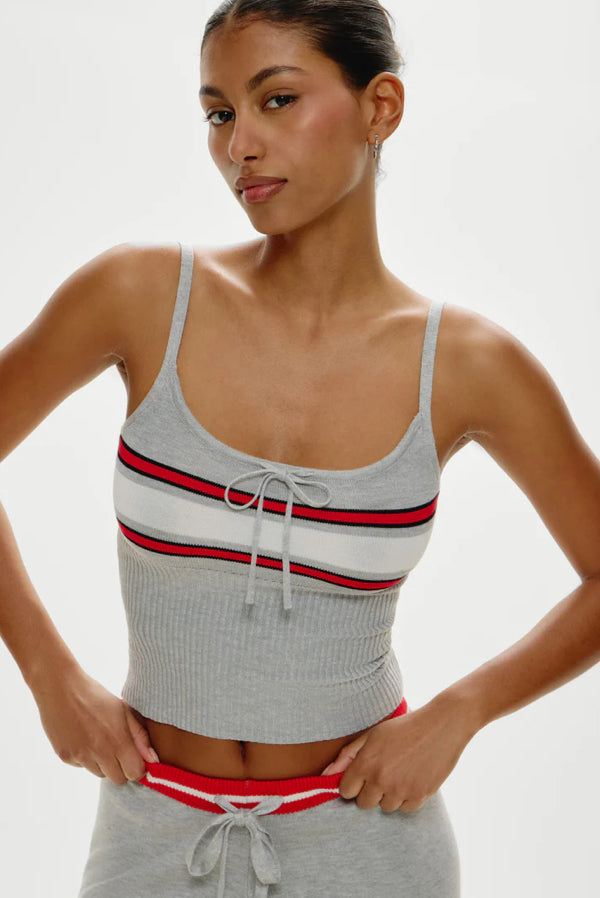 Frankie’s Bikinis Barrymore Knit Tank Top