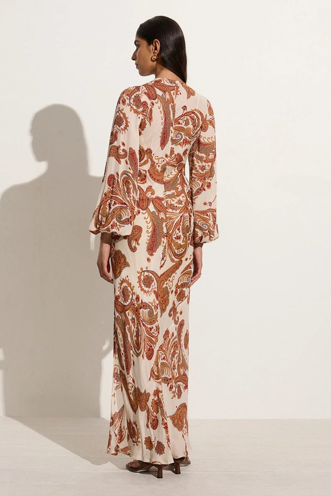 FAITHFUL THE BRAND Santos Maxi Alessia dress in Paisley
