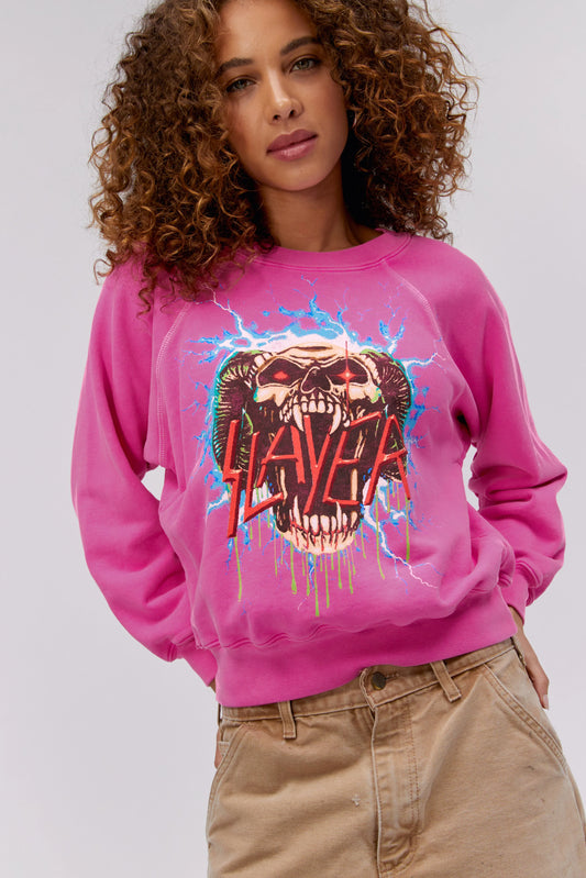 Daydreamer Slayer Pink Sweater