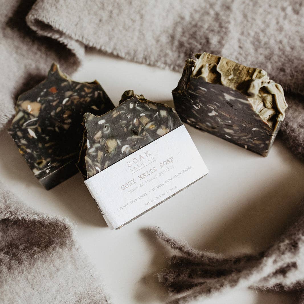 Cozy Knits Soap Bar - Canadian Made