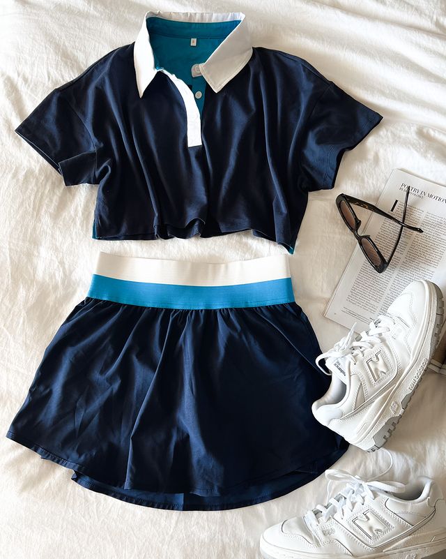 Beach Riot-WILLA TOP MARINE NAVY