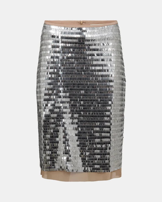 Sofie Schnoor Sequin Mesh Skirt