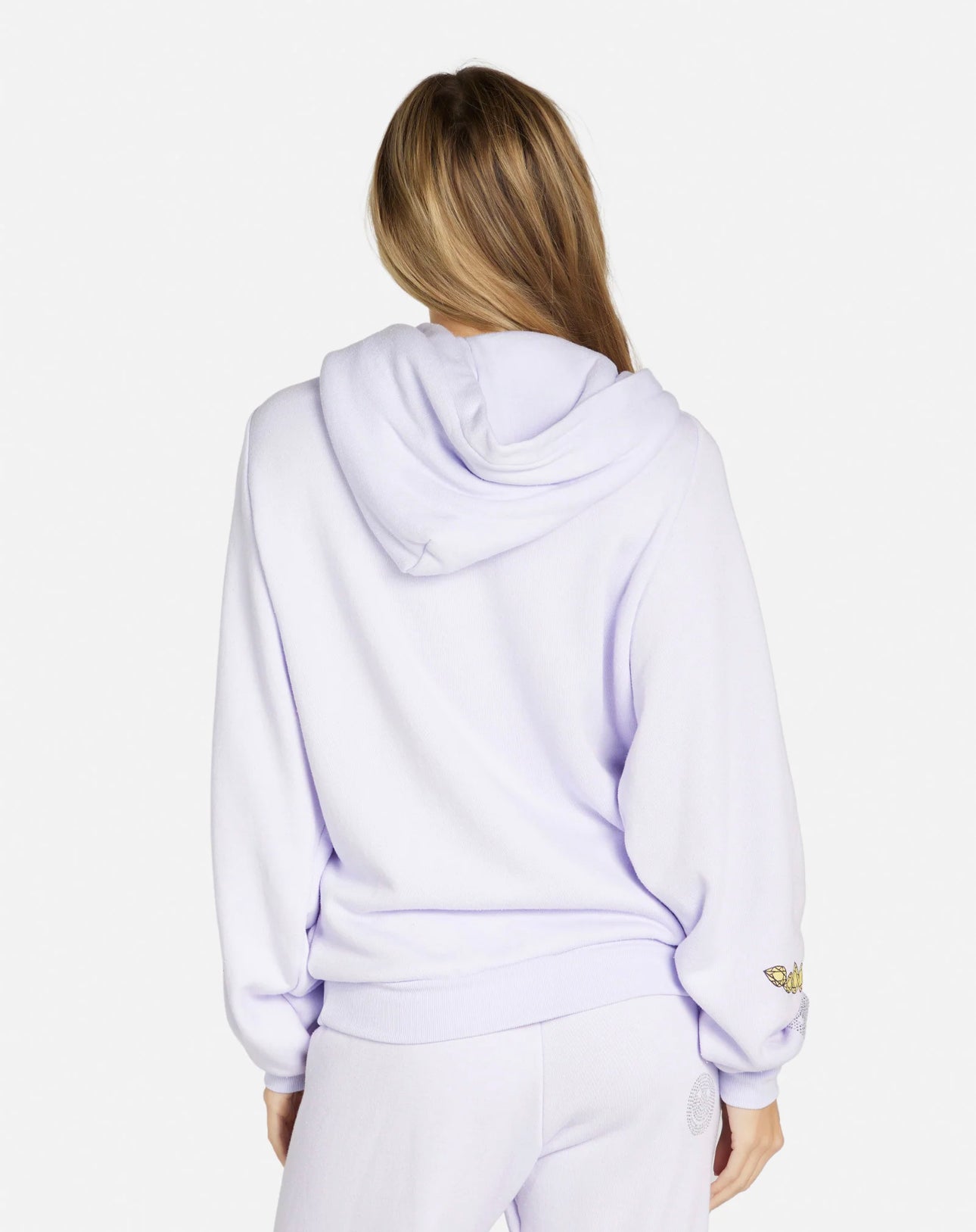 Lauren Moshi Trina Diamond Happy Face Hoodie