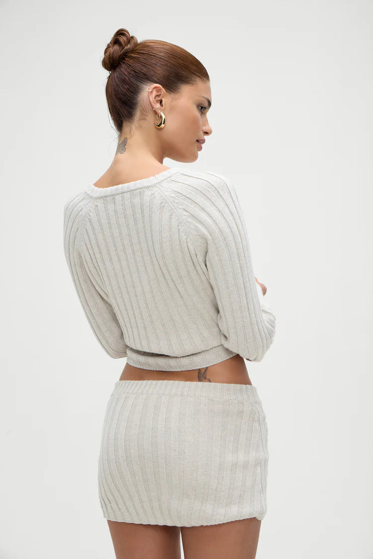 Frankies Ashton Cotton Knit Sweater