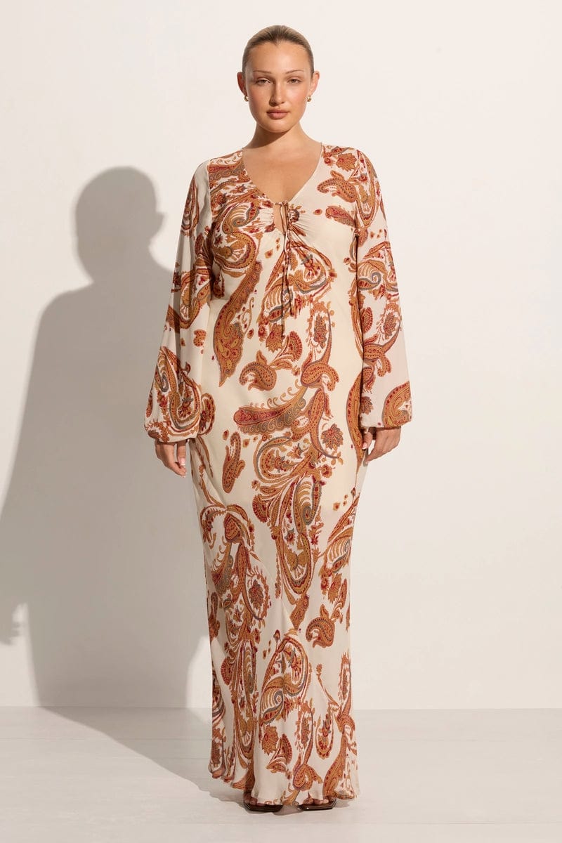 FAITHFUL THE BRAND Santos Maxi Alessia dress in Paisley