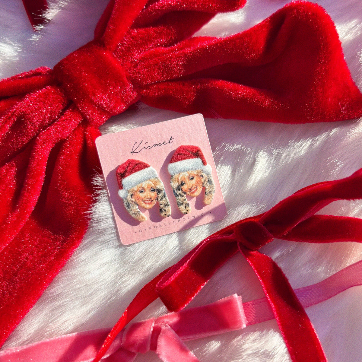 Santa Baby Dolly Studs