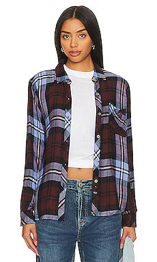 Rails Hunter MULBURY PLUM’ shirt
