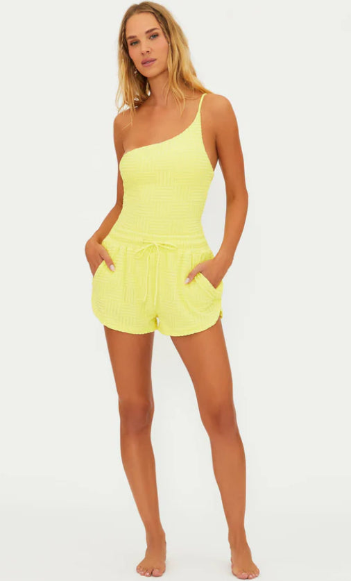 Beach Riot Kiara Short Citrine Crush