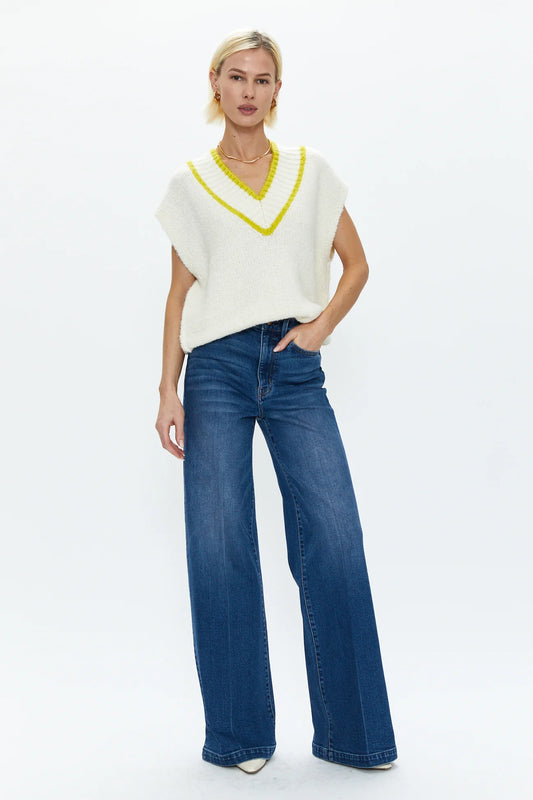 PISTOLA LANA CIDER High Rise-Wide Leg Jean