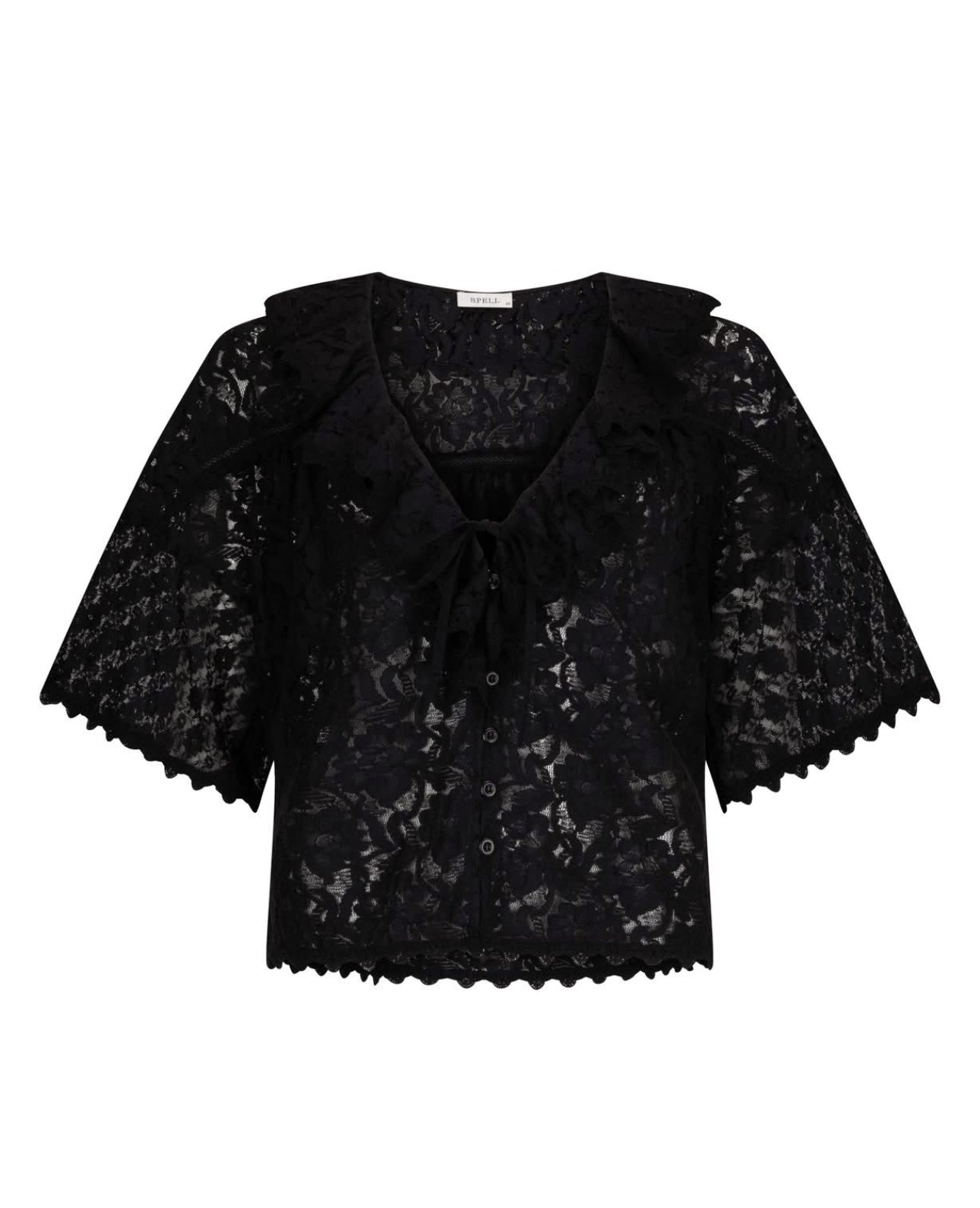 SPELL Lux Lisbon Lace Blouse
