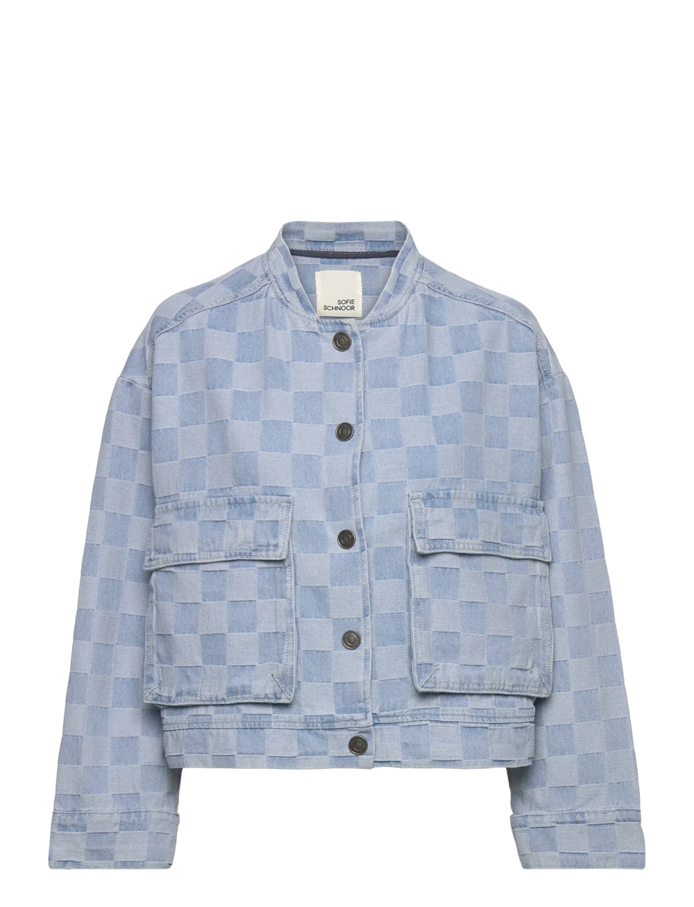Sofie Schnoor Oversized Light Blue Denim Jacket
