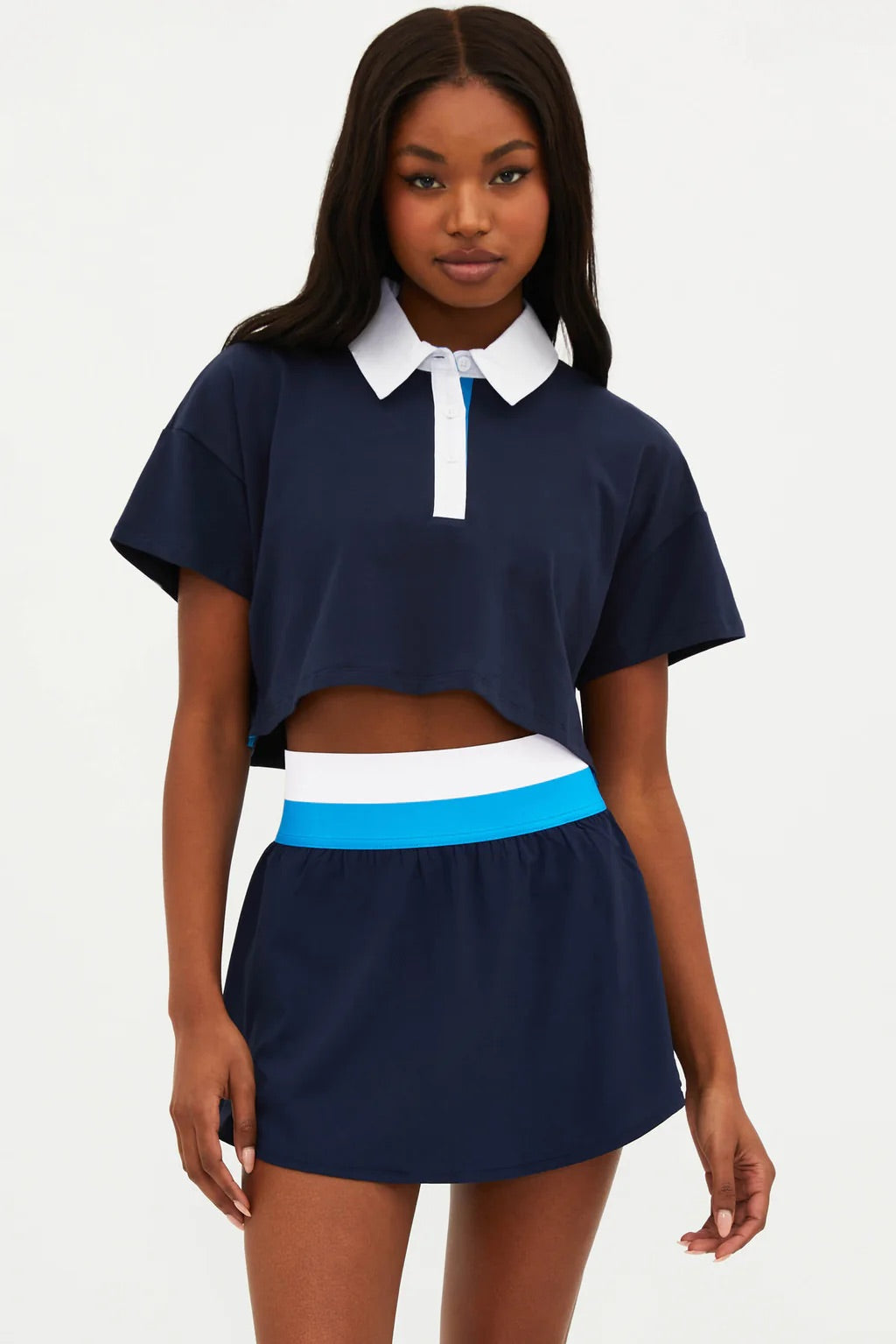 Beach Riot-WILLA TOP MARINE NAVY