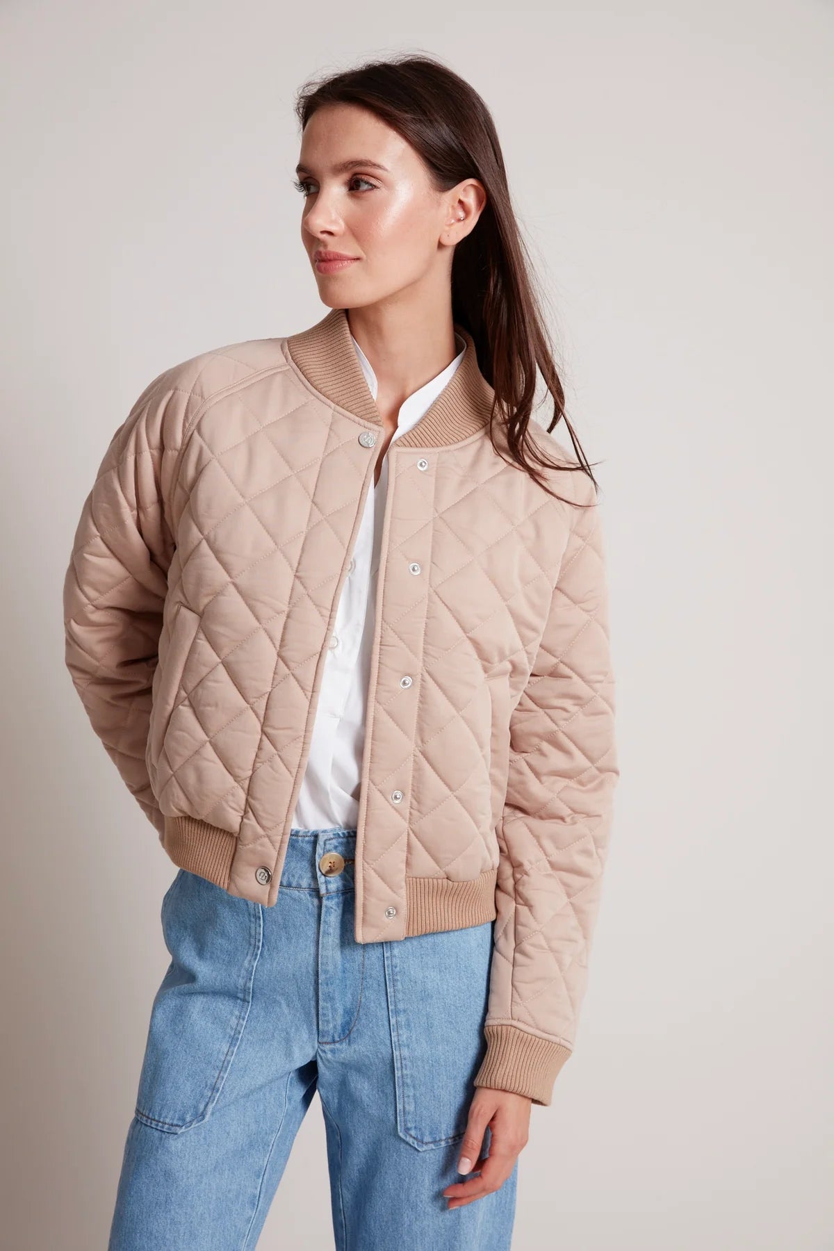 Adroit Atelier Tess Quilted Bomber