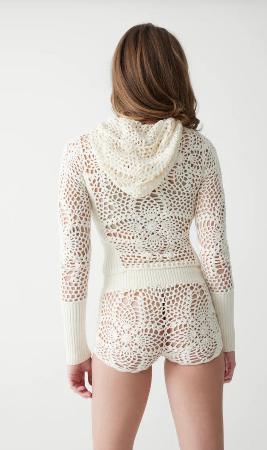 FRANKIE’S LYLA Crochet Shorts