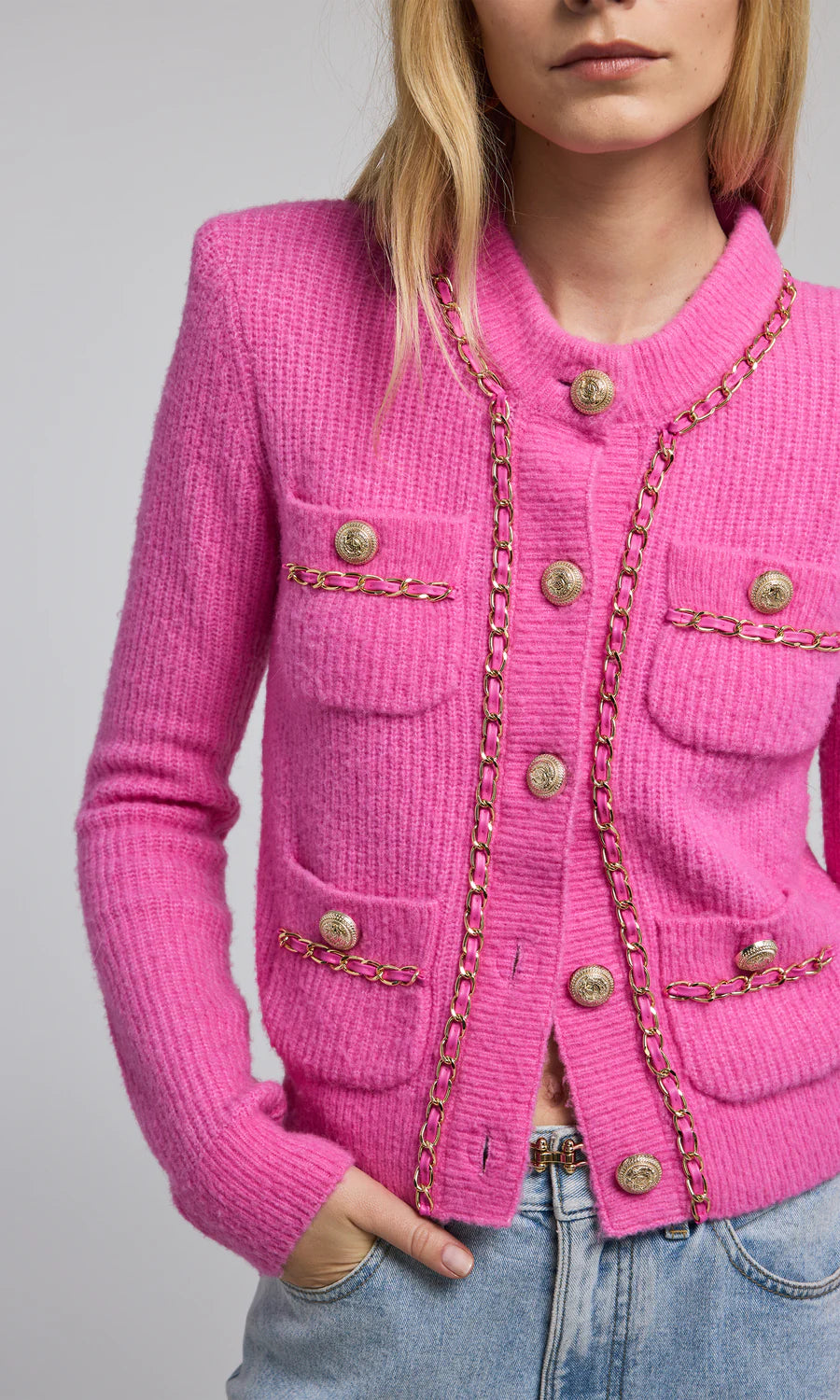Generation Love Selma Chain Cardigan