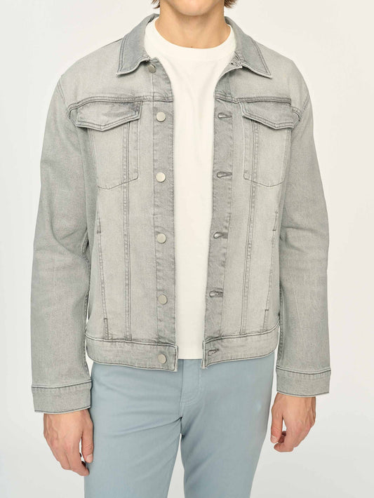 DL1961 Trucker Jacket In ‘Smoke’