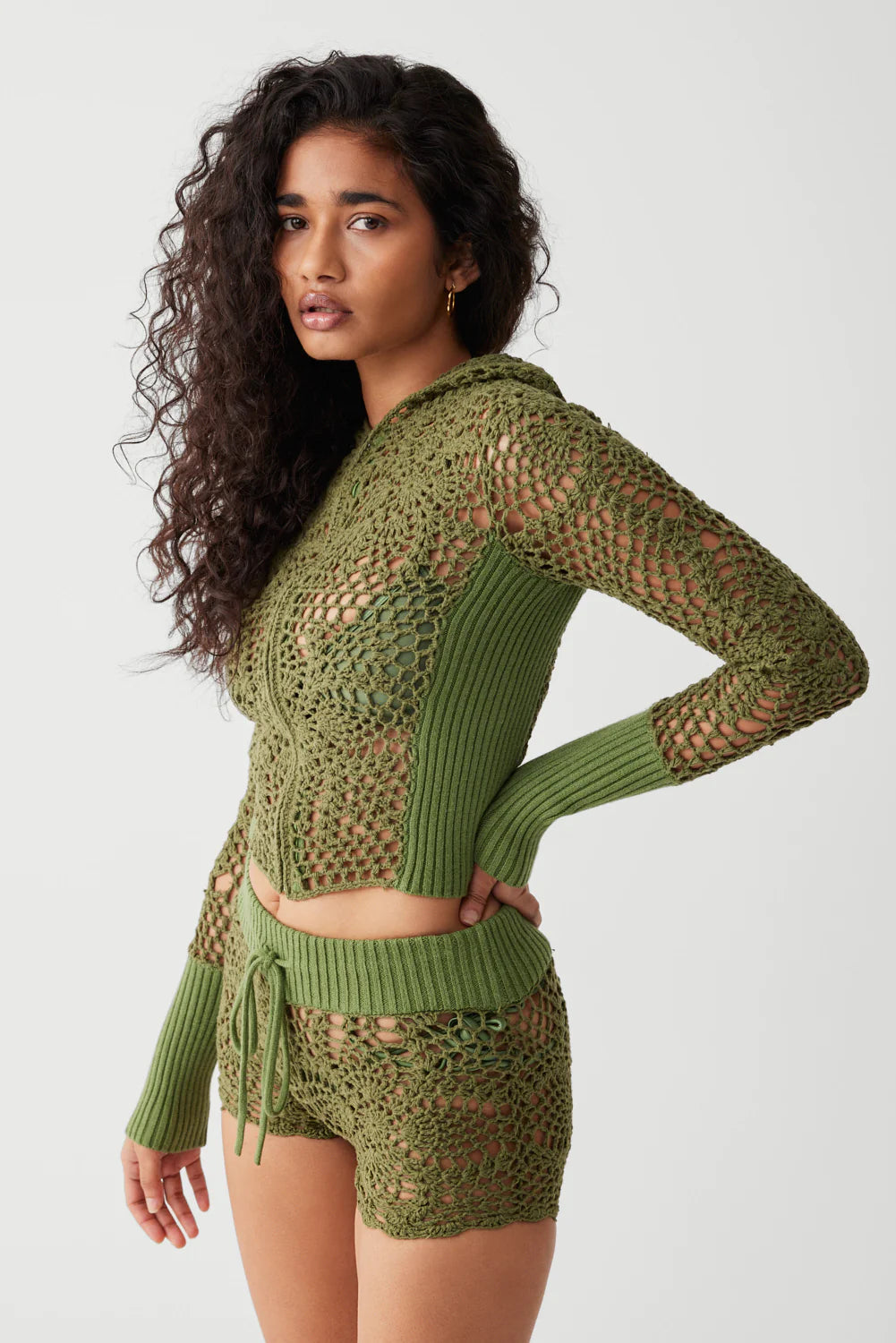 Frankie’s Lyla Crochet Hoodie