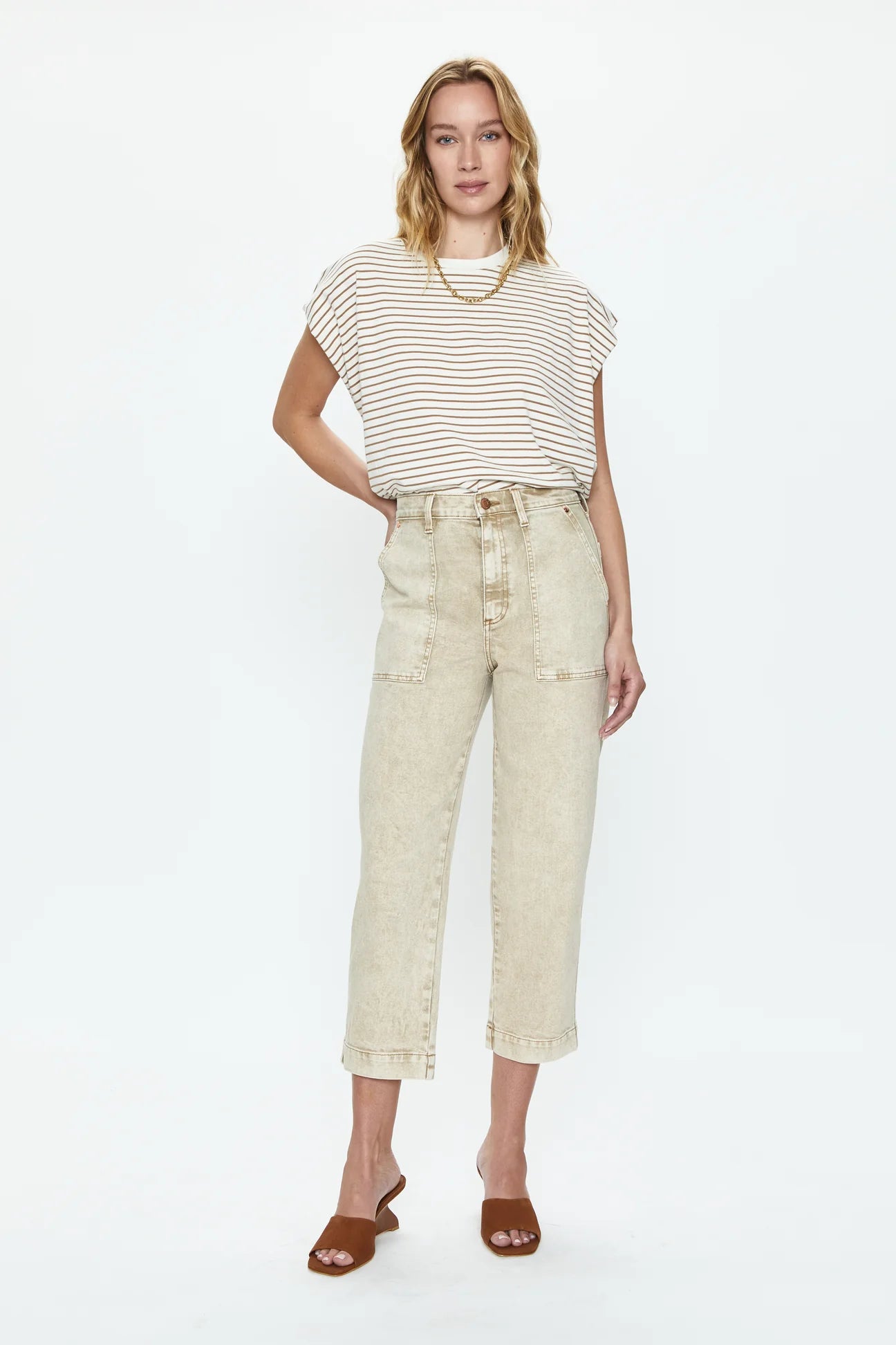 Pistola Turner Super High Rise Barrel Pant