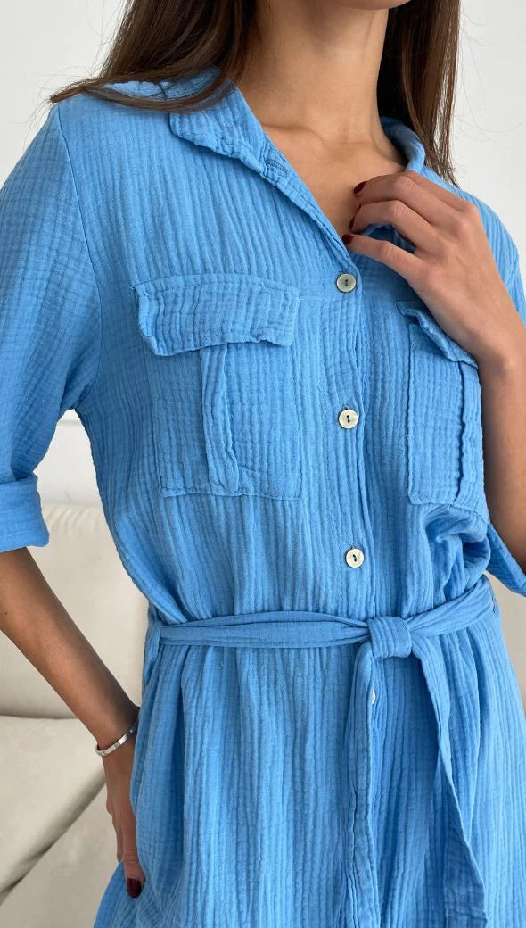Charli Cassis Shirt Dress