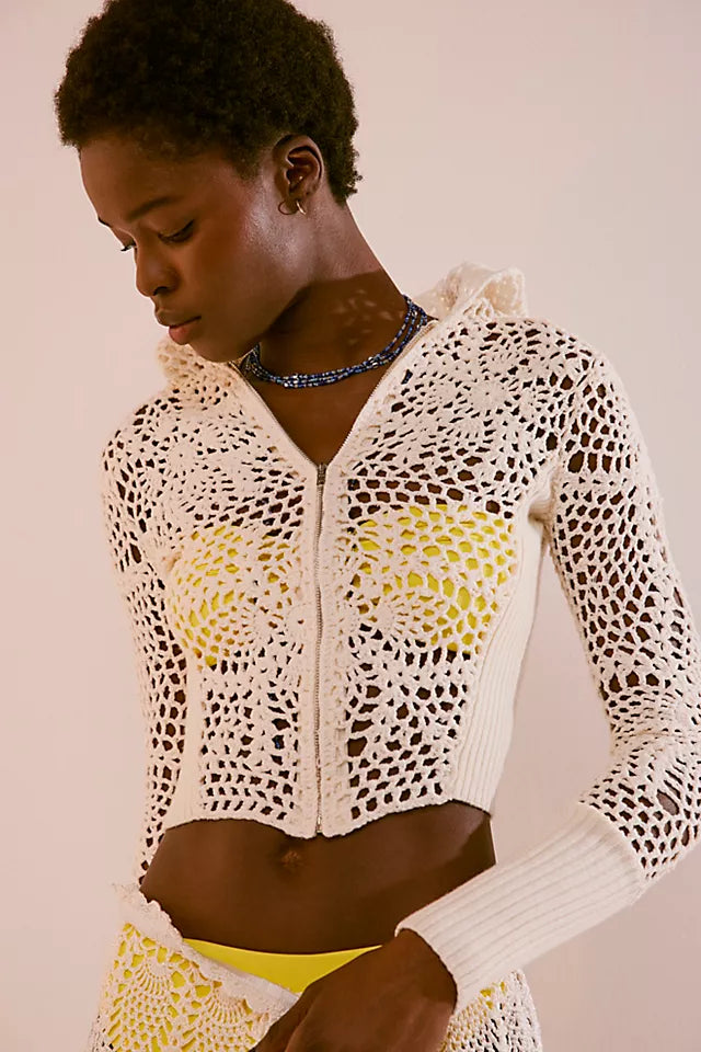 Frankie’s Lyla Crochet Hoodie