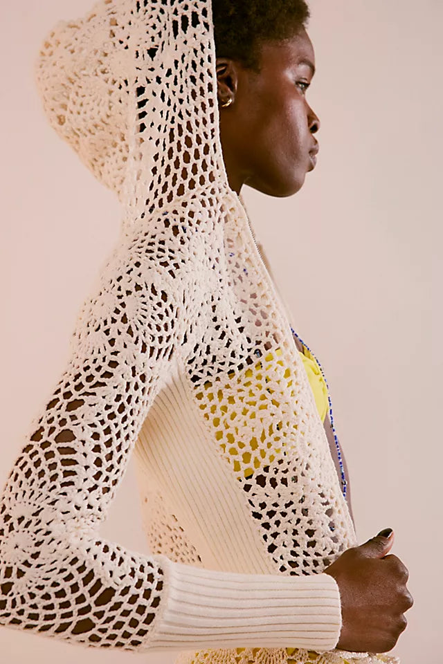 Frankie’s Lyla Crochet Hoodie