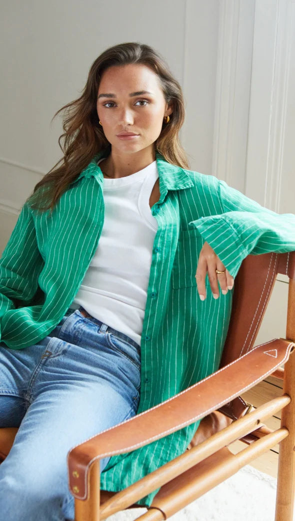 Charli Provence Linen Shirt