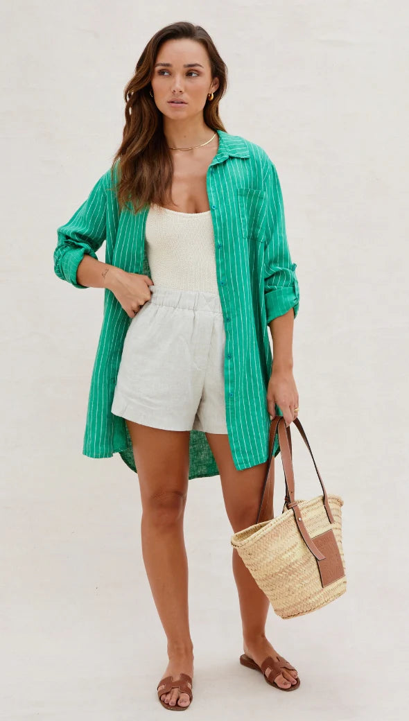 Charli Provence Linen Shirt
