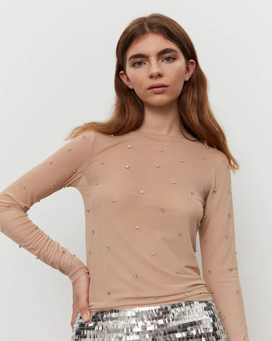 Sofie Schnoor Mesh Long Tee