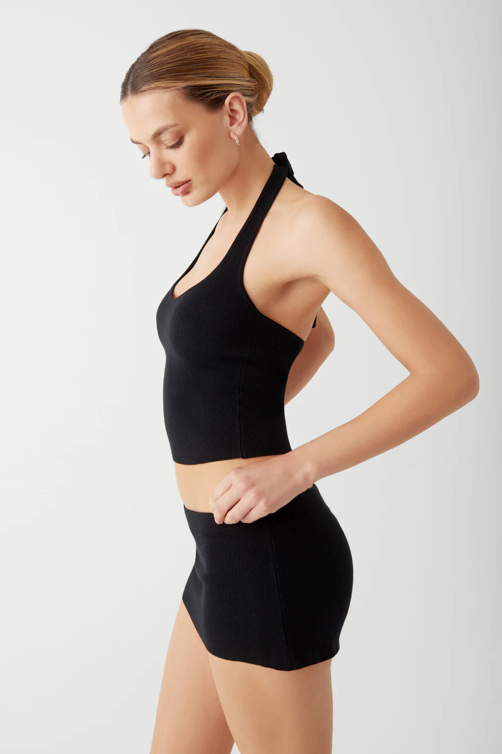 Frankie’s Bikinis Mariana knit halter