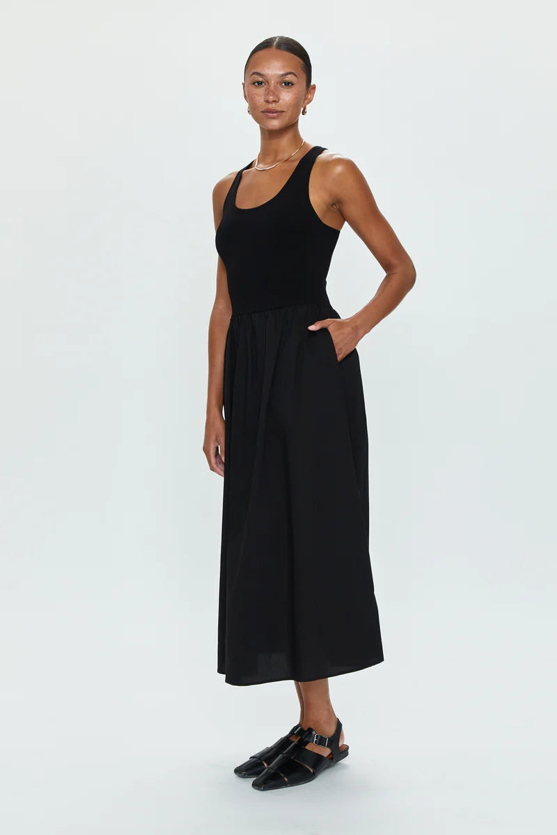 Pistola Faye Tank Dress - NOIR
