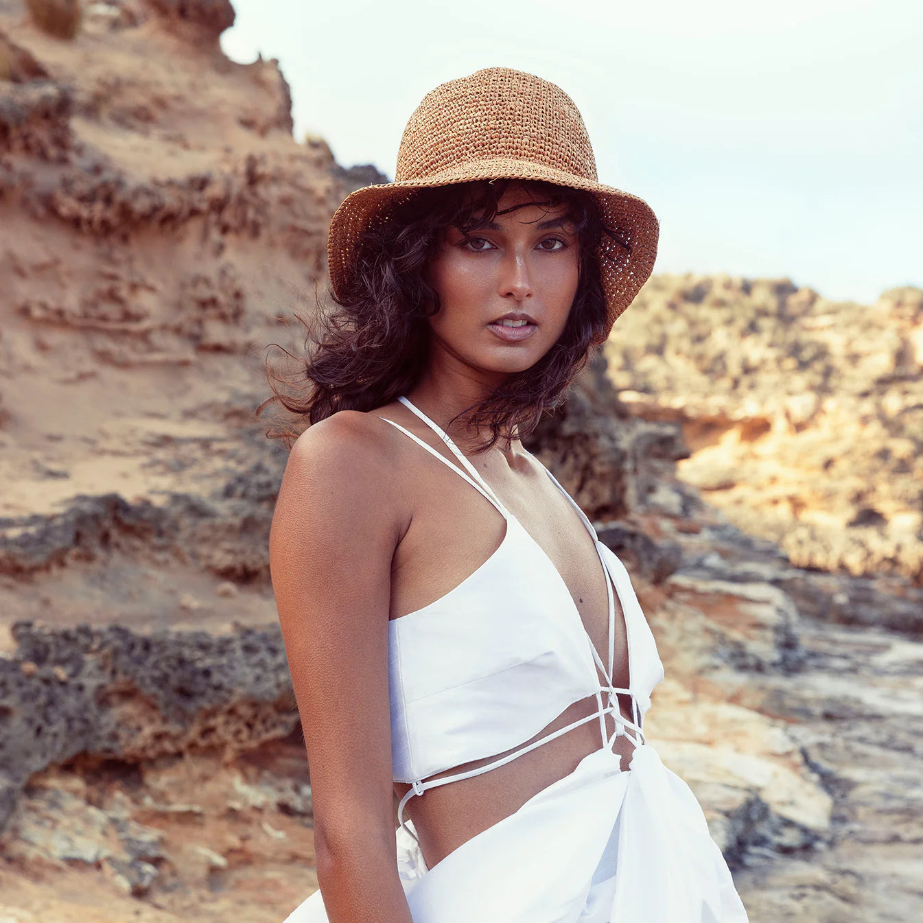 Oodnadatta Crochet Fedora