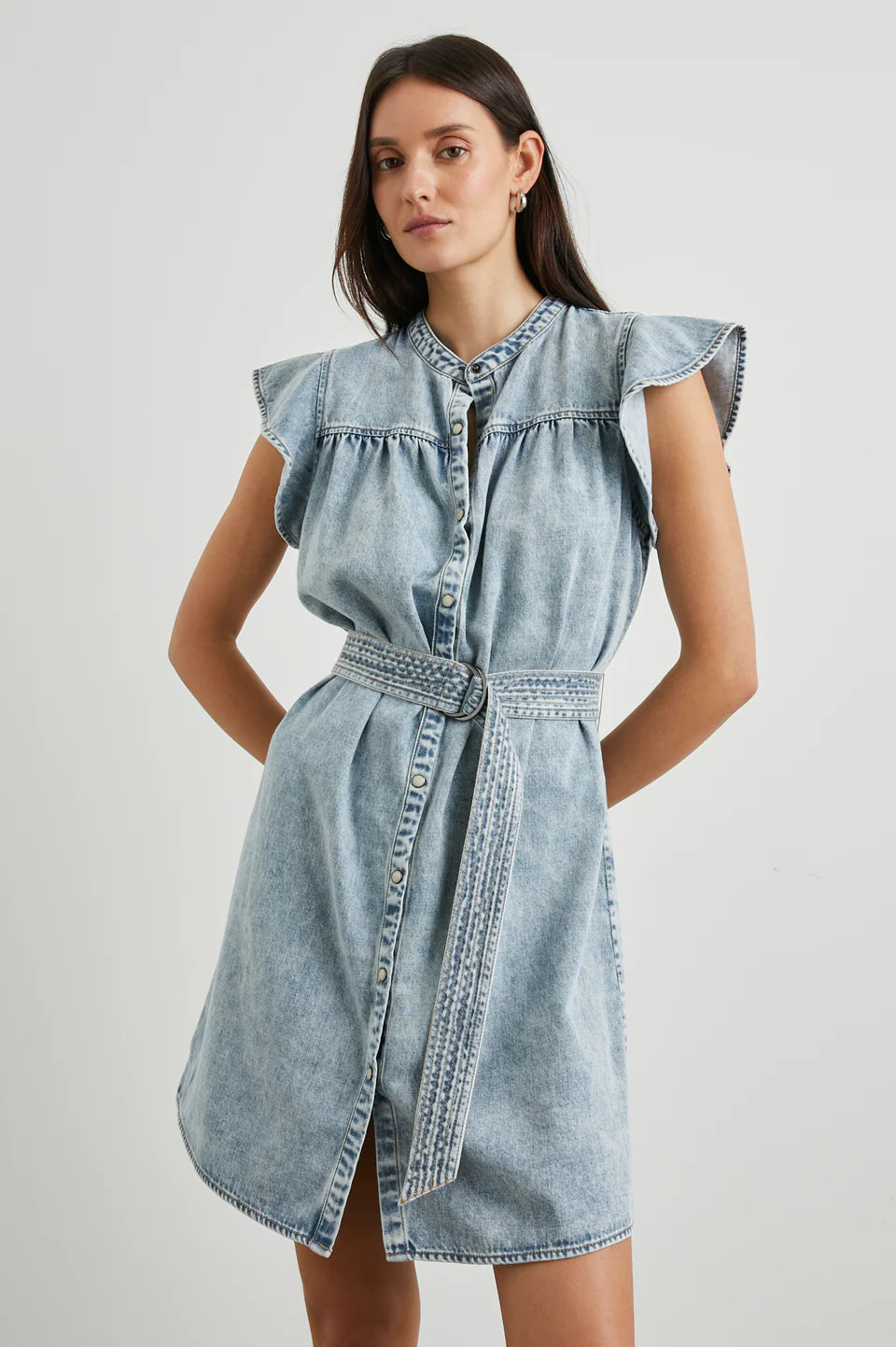 RAILS Letta Dress Faded Indigo