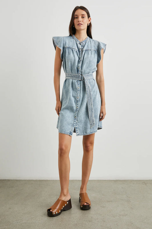 RAILS Letta Dress Faded Indigo