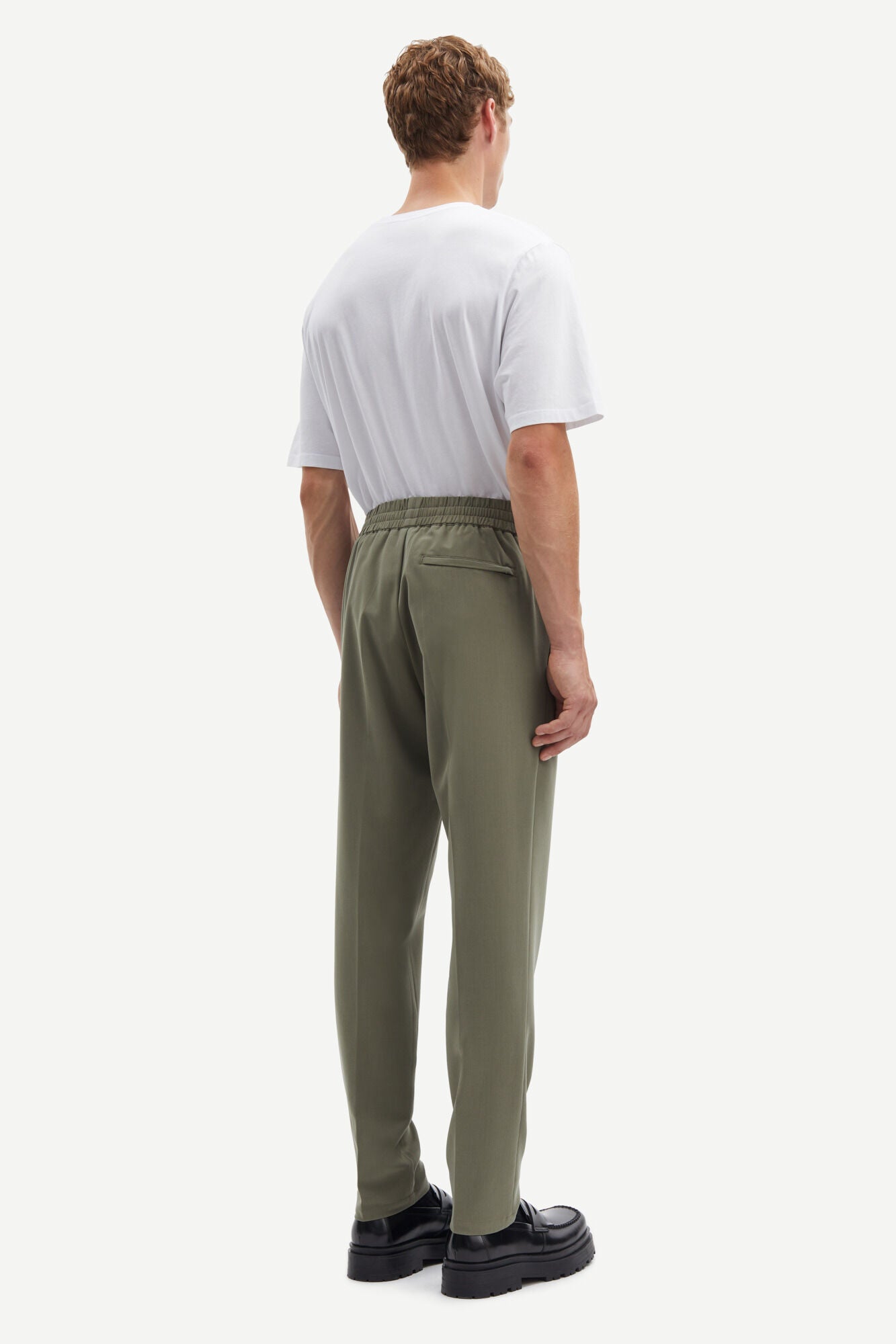 Samsoe Samsoe Smithy Trousers - Dusty Olive