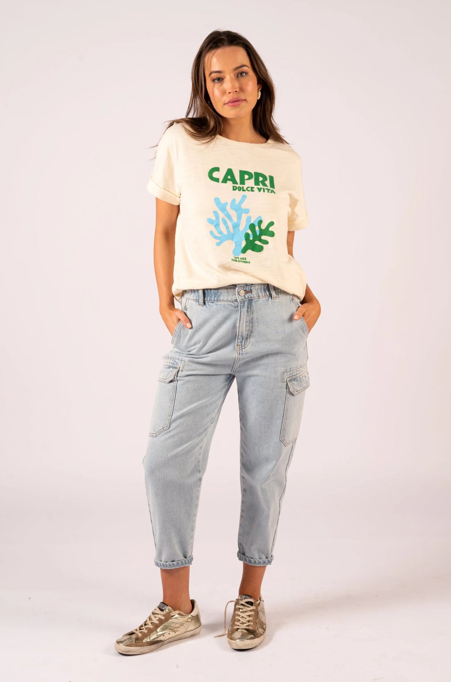 We Are The Others Capri Relaxed Tee