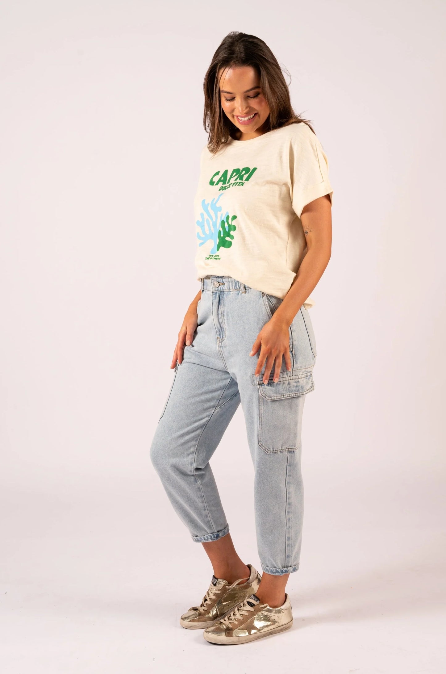 We Are The Others Capri Relaxed Tee