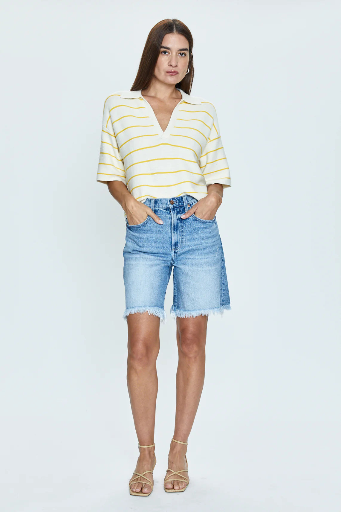 Pistola Kaylee High Rise Pinched Loose Short