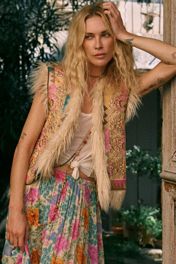Spell Rue Embroidered Vest