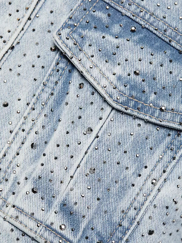 Generation Love Crystal Denim Jacket