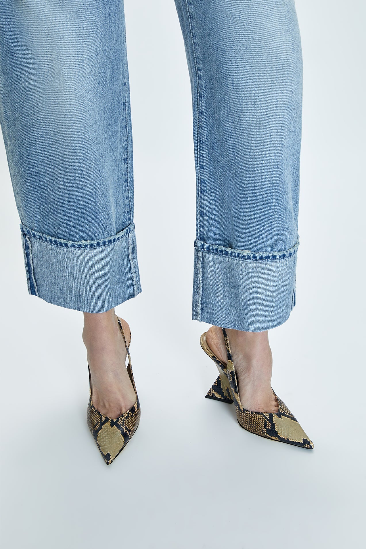 Pistola Ryder High Rise Cuffed Straight Pant