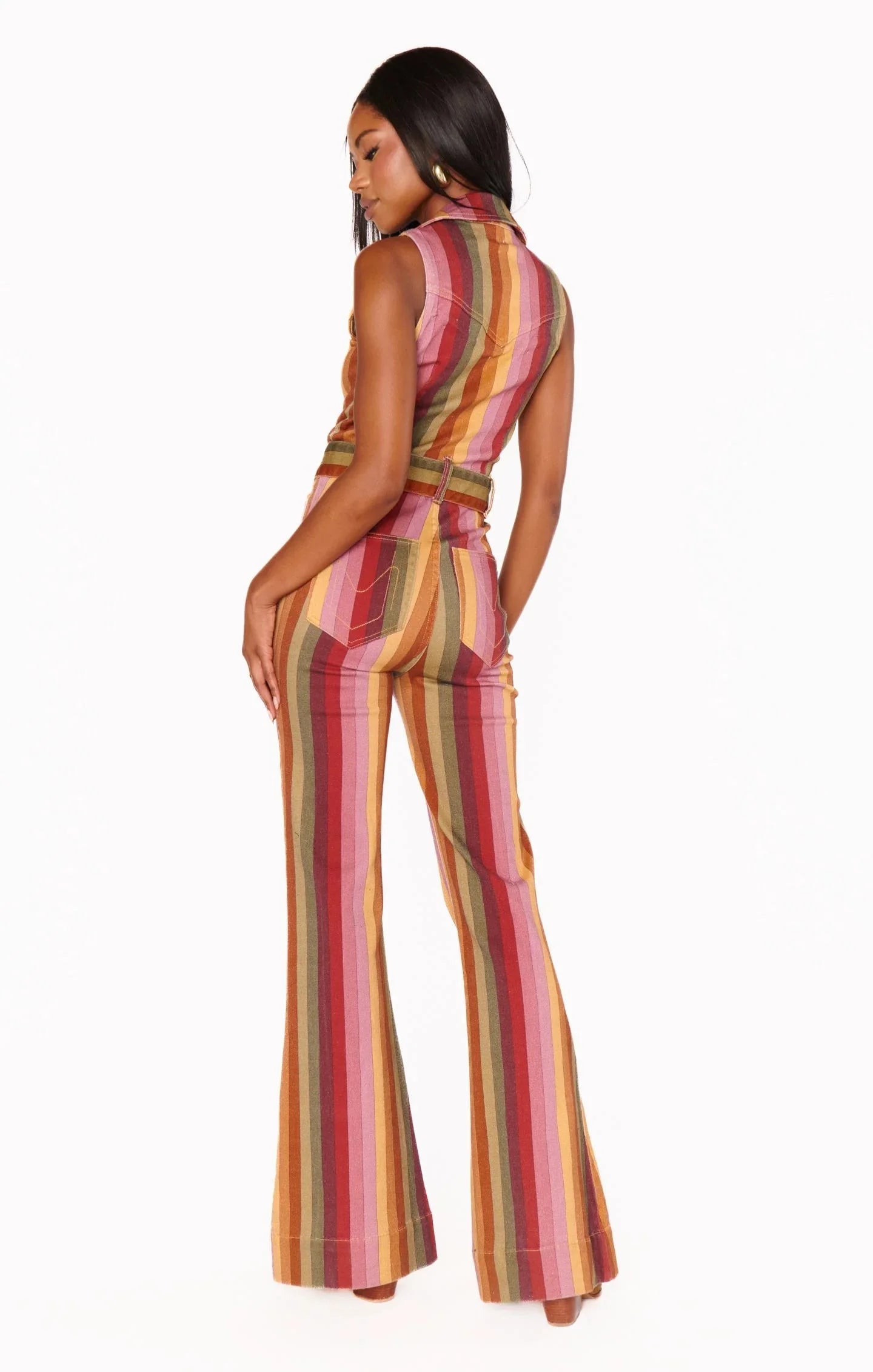 Show me your Mumu Jacksonville Jumpsuit Hutch Stripe