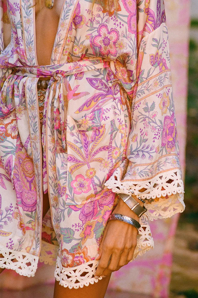 Spell Mojave Lily Short Robe